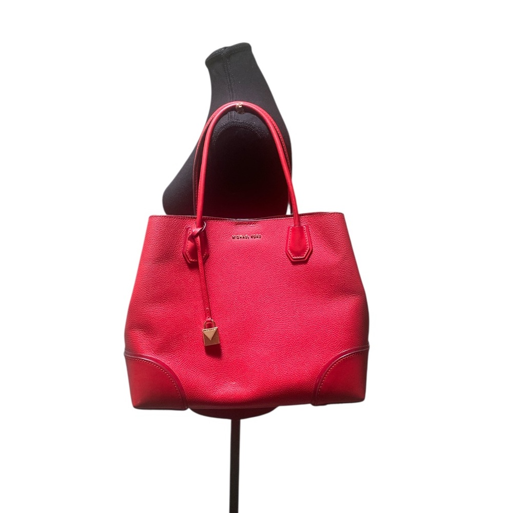 Michael Kors Vibrant Red Tote GUC